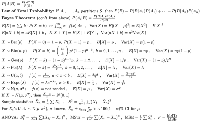Probability and statistical